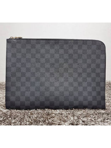 Pochette Jour Damier Clutch Bag - LOUIS VUITTON - BALAAN 1