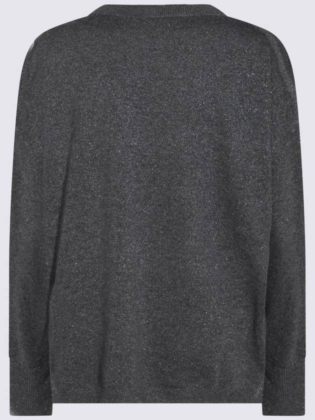 Fabiana Filippi Dark Grey Wool Knitwear - FABIANA FILIPPI - BALAAN 2