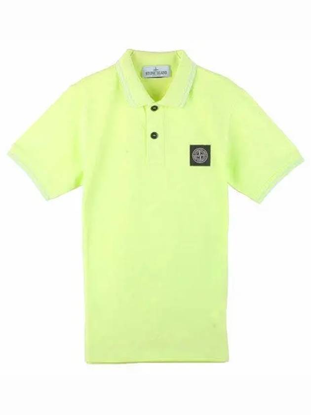 Polo Yellow Kids Short Sleeve 761621348 V0030 - STONE ISLAND - BALAAN 1