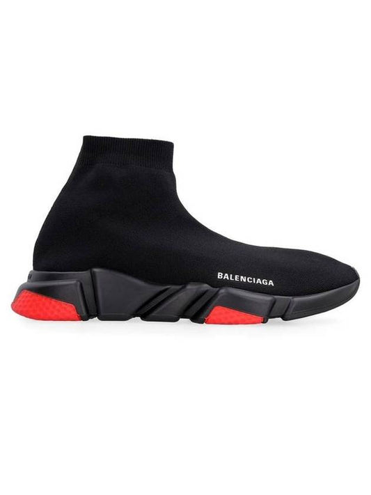 Speedrunner High Top Sneakers Black Red - BALENCIAGA - BALAAN 1