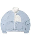 Signature mesh woven crop track jacket sky blue - ROND&DEMARRER - BALAAN 1