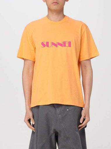 T-shirt Sunnei in cotone con logo - SUNNEI - BALAAN 1