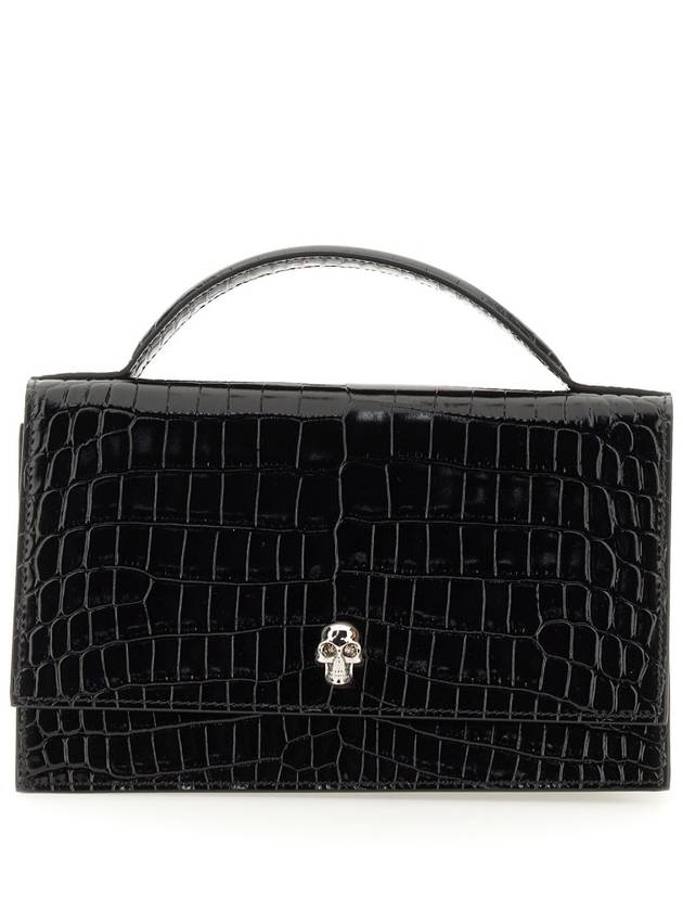 Skull Midi Shoulder Bag Black - ALEXANDER MCQUEEN - BALAAN 3