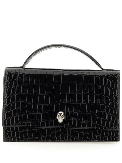 Skull Midi Shoulder Bag Black - ALEXANDER MCQUEEN - BALAAN 2