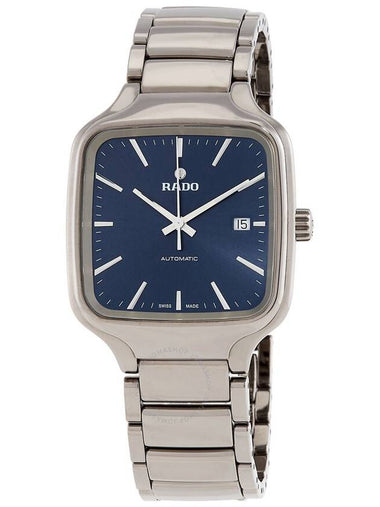 Open Box - Rado True Square Automatic Blue Dial Unisex Watch R27077202 - RADO - BALAAN 1