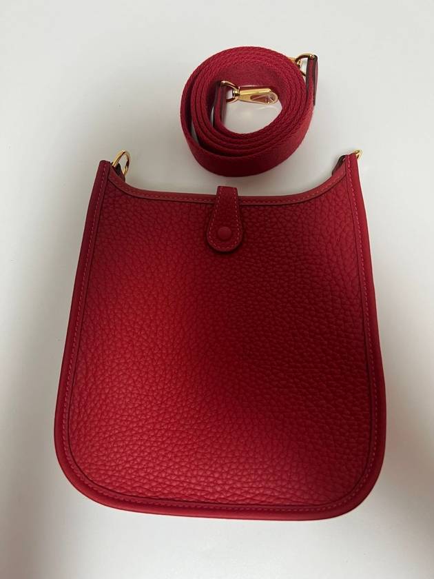 Evelyne 16 Amazon Cross Bag Red - HERMES - BALAAN 3