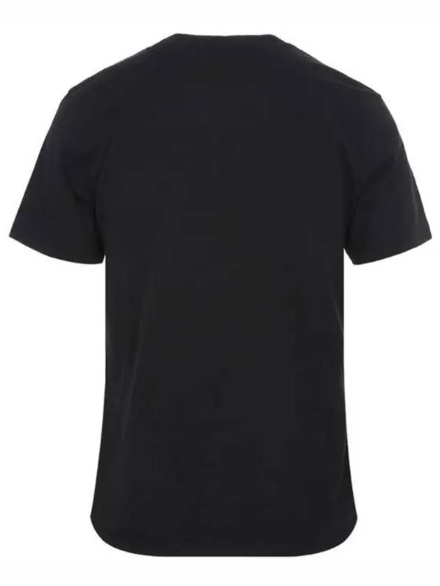 Fox Head Patch Regular Short Sleeve T-Shirt Black - MAISON KITSUNE - BALAAN 3