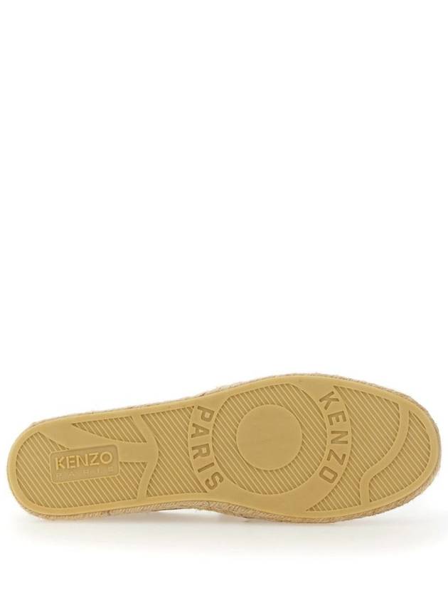 Kenzo Embroidered Canvas Espadrilles "Lucky Tiger" - KENZO - BALAAN 5