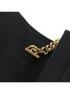 Leather Chain Small Cross Bag Black - GUCCI - BALAAN.