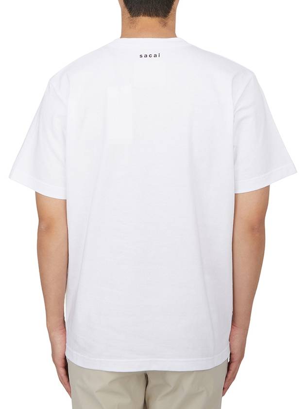 short sleeve t-shirt SCM 225 101 - SACAI - BALAAN 6