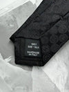 CC logo 24K season tie silk black AAA471 - CHANEL - BALAAN 3