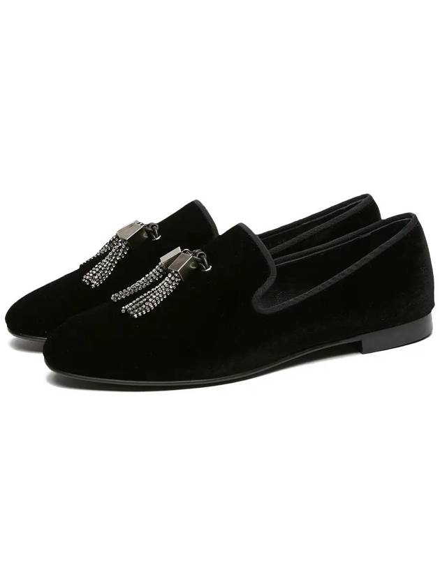 Men's Tassel Black Loafers EU4001 NERO - GIUSEPPE ZANOTTI - BALAAN 3