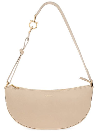 FERRAGAMO Shoulder Bag Smile Small, Women's, Beige - SALVATORE FERRAGAMO - BALAAN 1