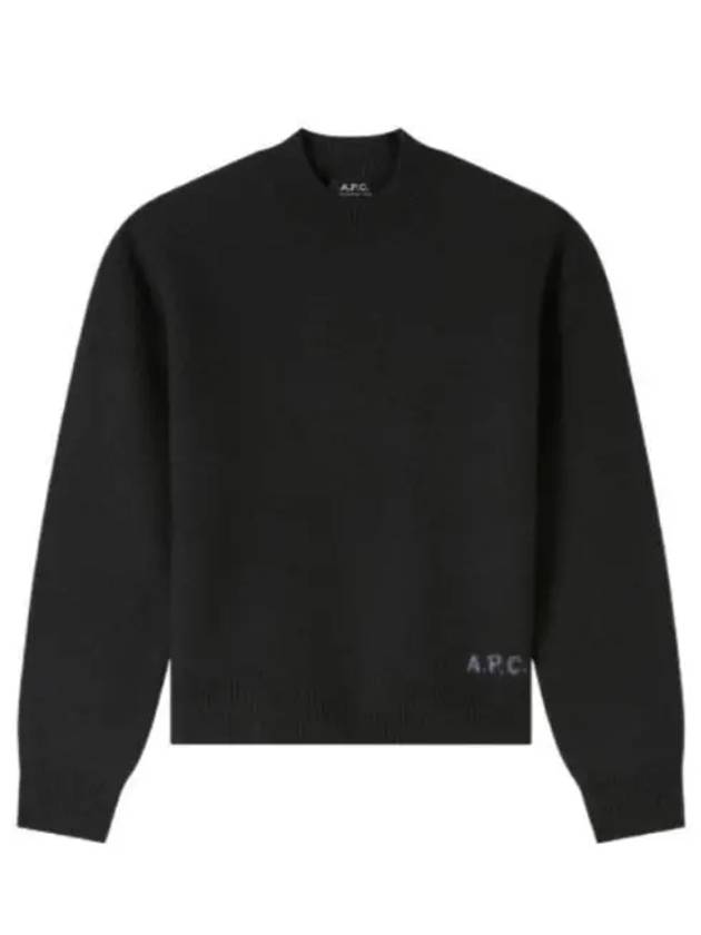 Esther Wool Knit Top Black - A.P.C. - BALAAN 2