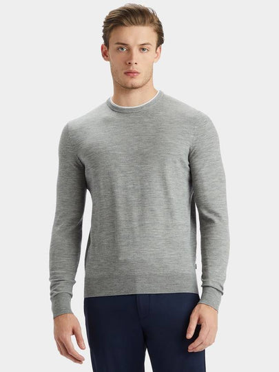 Men s Merino Wool Blend Crewneck Sweater - G/FORE - BALAAN 2