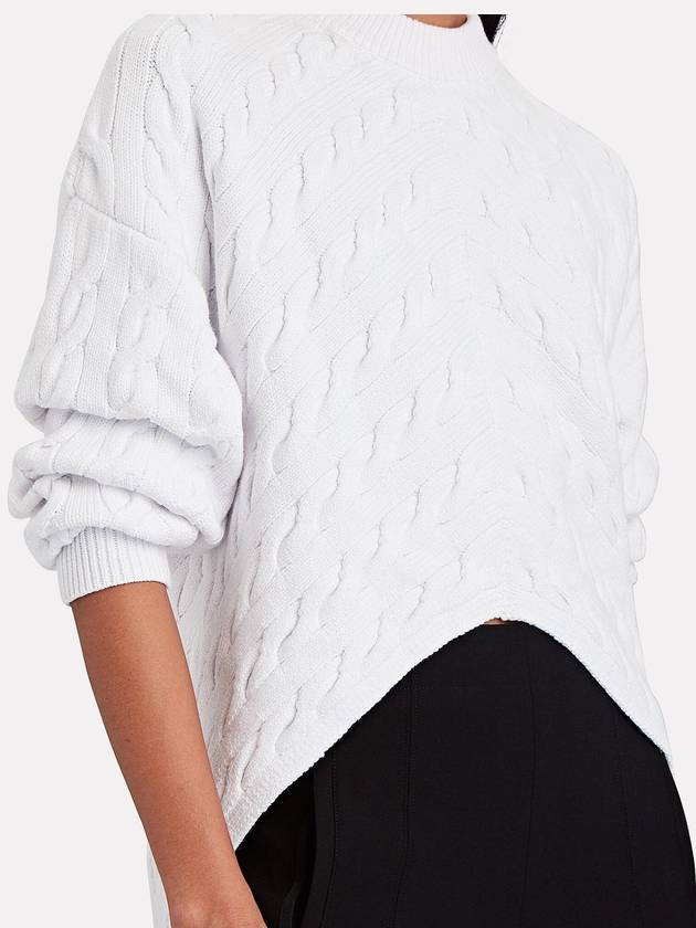 Alexander Wang Bias Cable Knit Sweater - ALEXANDER WANG - BALAAN 7