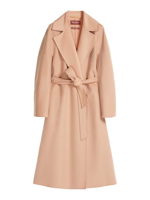 Studio Women's Class Single Coat Nude - MAX MARA - BALAAN.