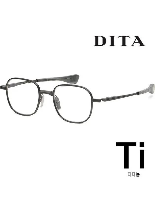 Titanium Glasses Frame DTX151 A 03 Men Women Fashion Verse Two Clear Lenses UV Protection - DITA - BALAAN 2