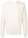 Double Embroidery Logo Sweatshirt Ivory - STONE ISLAND - BALAAN 3