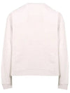 Embroidered Logo Oversized Fit Sweatshirt Pale Lilac - ACNE STUDIOS - BALAAN 3