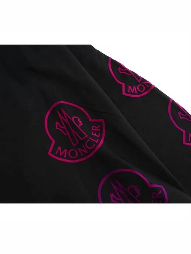 Men's Back Logo Track Pants Black - MONCLER - BALAAN.
