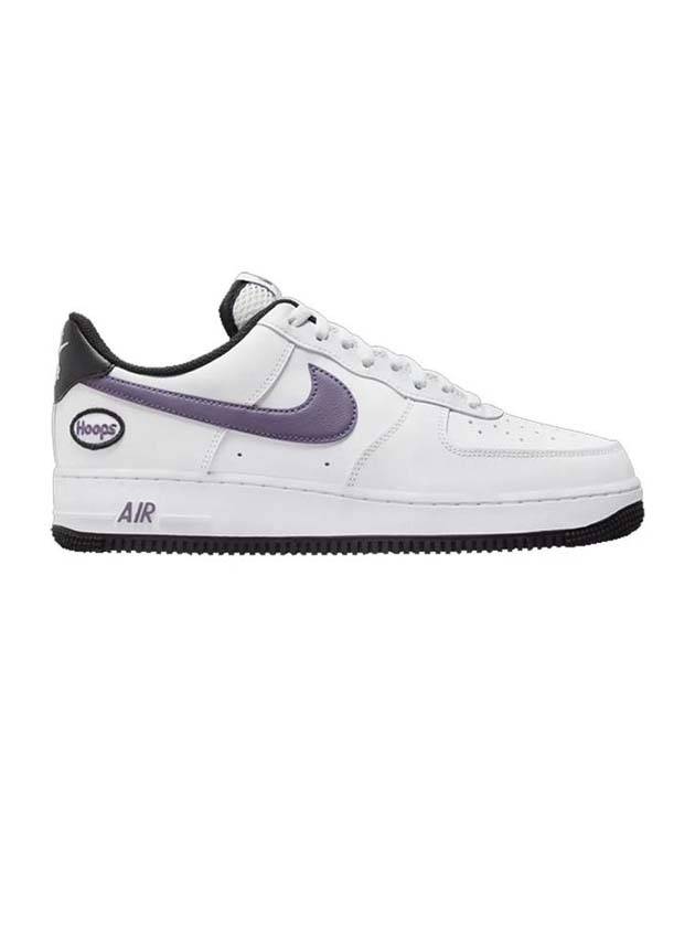 Air Force 1 Hoops Canyon Purple Low Top Sneakers White - NIKE - BALAAN 1