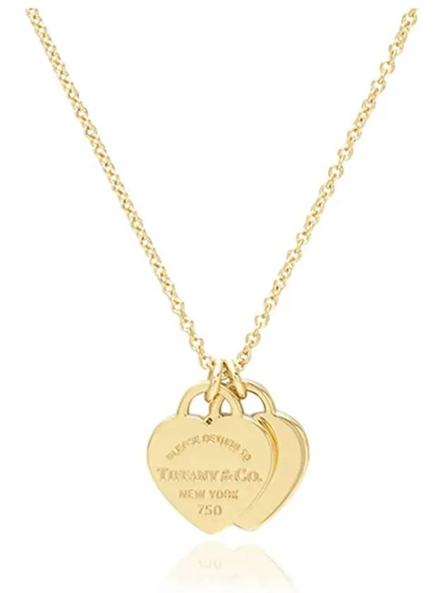 Women s Pendant Return Truck Debre Heart Mini Necklace Gold - TIFFANY & CO. - BALAAN 4