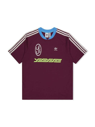 Blueslike Team Jersey Short Sleeve T-Shirt Victory Crimson - ADIDAS - BALAAN 1