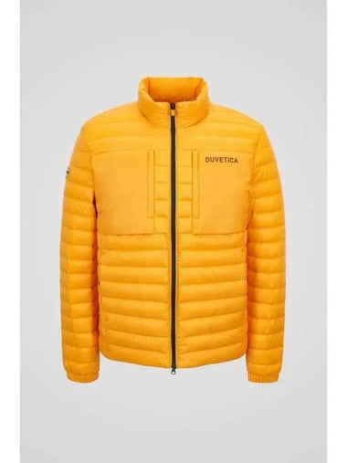 Neath M Light Orange Men s Down Jacket - DUVETICA - BALAAN 1