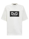 D&G Print Cotton Short Sleeve T-Shirt White - DOLCE&GABBANA - BALAAN 2