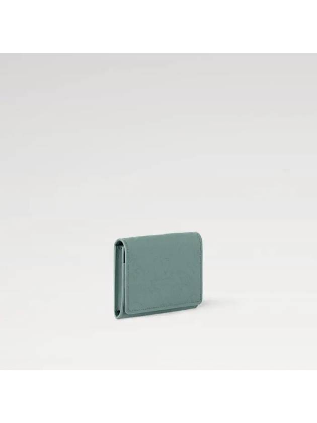 Envelope Business Card Wallet Green - LOUIS VUITTON - BALAAN 3