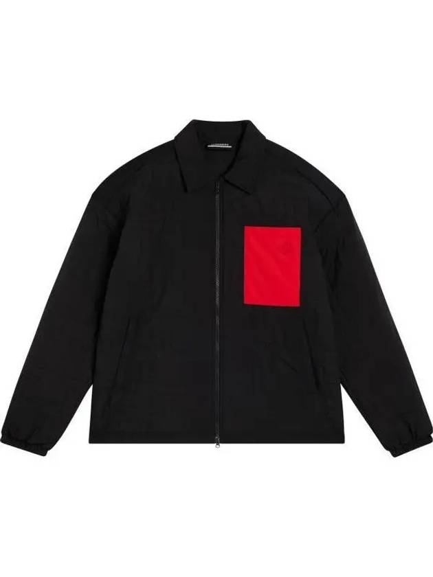 Kim Quilt Zip-Up Jacket Black - J.LINDEBERG - BALAAN 1