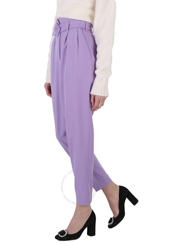 Women s Straight Pants Moschino Ladies Violet Leg Trousers Brand Size 36 US 2 - MOSCHINO - BALAAN 3