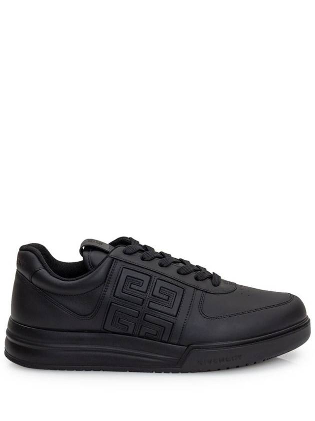 G4 Logo Calfskin Low Top Sneakers Black - GIVENCHY - BALAAN 2