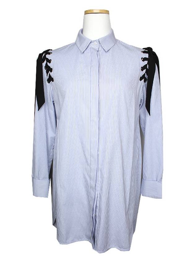 blue striped shirt 44 55 - SANDRO - BALAAN 1