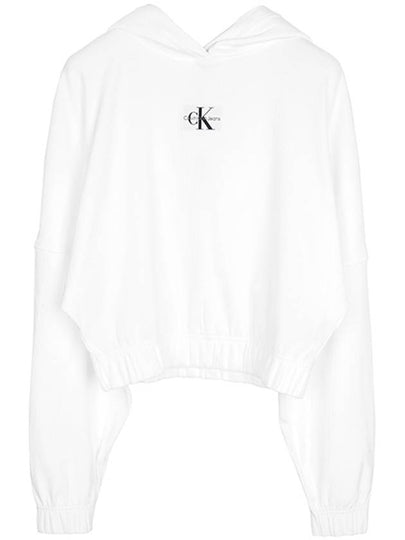 Monologo Hoodie White - CALVIN KLEIN - BALAAN 2