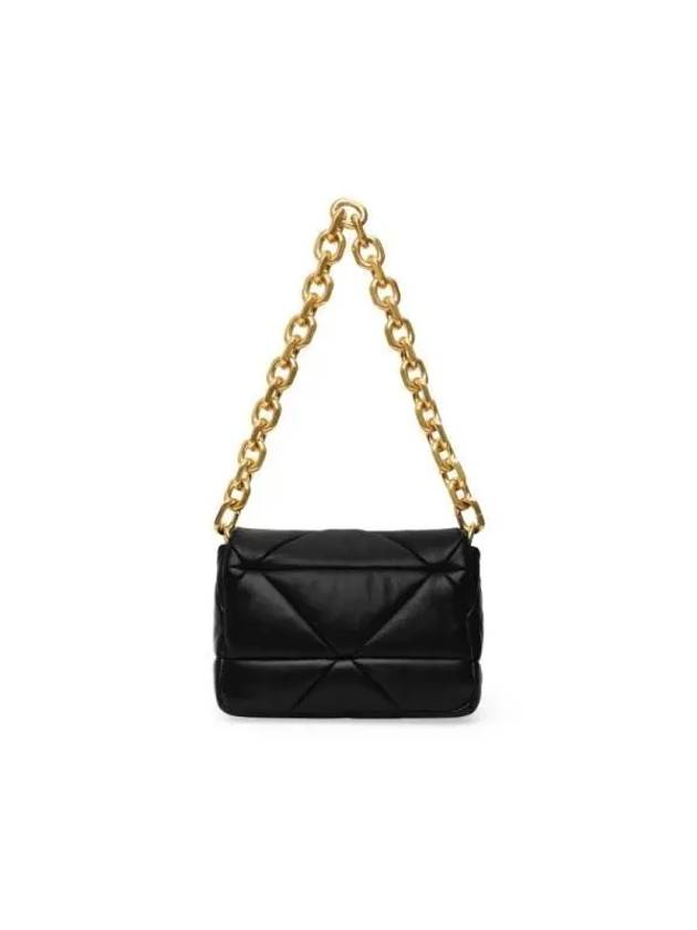 1BD292 2DMO F0002 System Nappa Padded Patchwork Triangle Logo Chain Shoulder Bag - PRADA - BALAAN 5