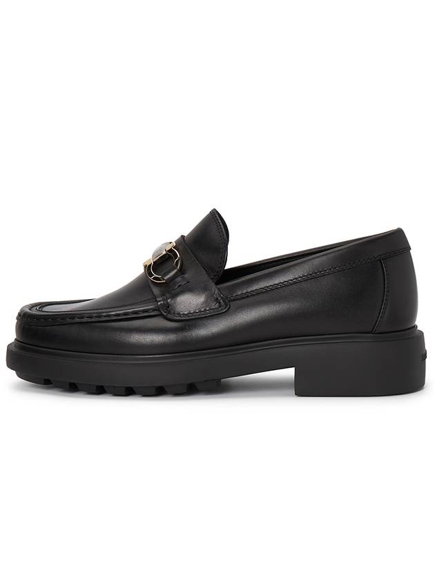 Ferragamo Men's Loafer DUGLAS NERO 0768108 Foot EEE - SALVATORE FERRAGAMO - BALAAN 3