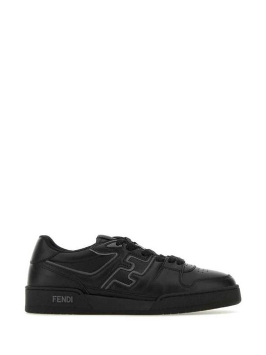 Match Low Top Sneakers Black - FENDI - BALAAN 1