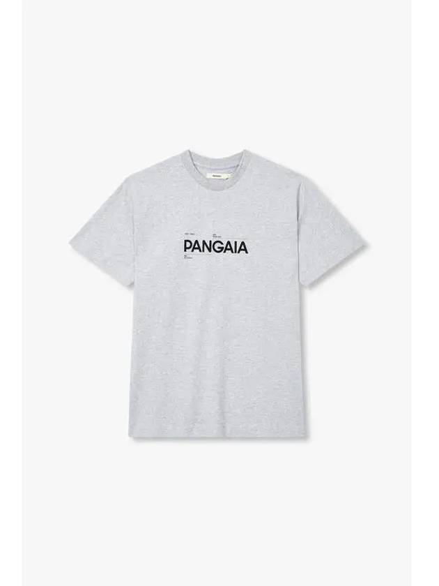 Unisex 365 Graphic Midweight T Shirt Melange Gray - PANGAIA - BALAAN 1