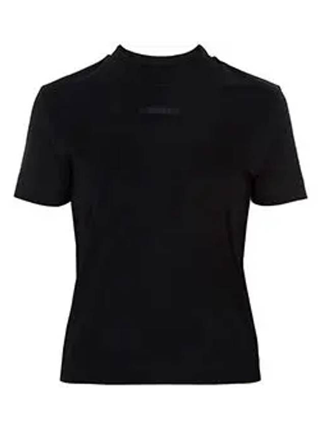 Le Gros Grain Short Sleeve T-Shirt Black - JACQUEMUS - BALAAN 6