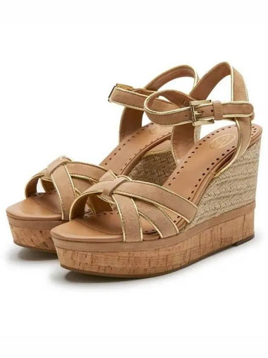 Women s Havana Bis Brown Wedge Heel Sandals CHAMOIS 1156771 - ASH - BALAAN 1