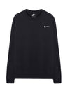 Team Club Crew Fleece Sweatshirt Black - NIKE - BALAAN 1