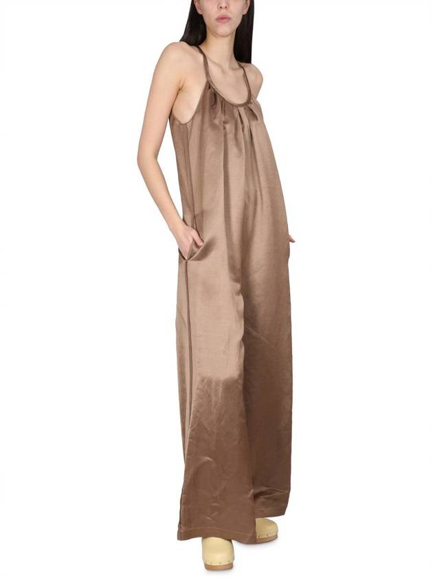 Alysi Wide Satin Jumpsuit - ALYSI - BALAAN 2