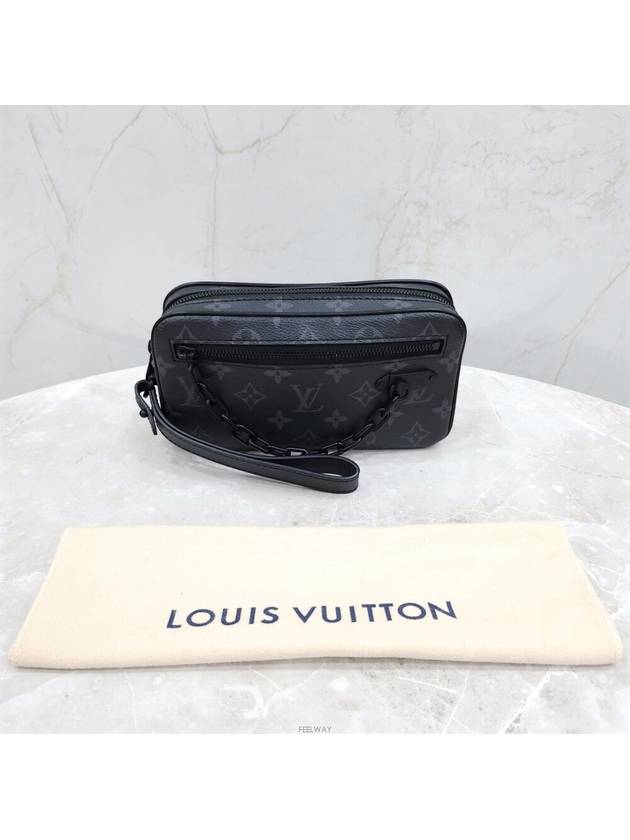 Lux You Monogram Pochette Volga Pouch Black M68321 - LOUIS VUITTON - BALAAN 8