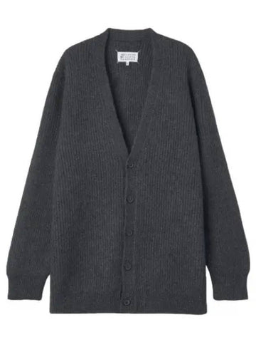 Alpaca cardigan dark gray - MAISON MARGIELA - BALAAN 1