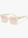 SIDECAR 05 Sidecar Ivory Sunglasses - MCCOIN - BALAAN 3