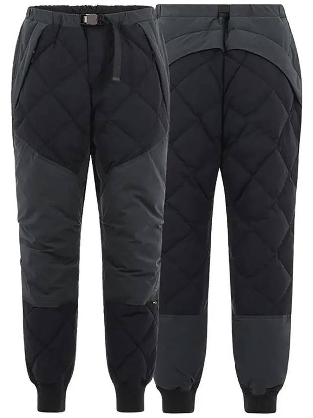 Cordura Nylon Mix Down Pants Charcoal - OFFGRID - BALAAN 4