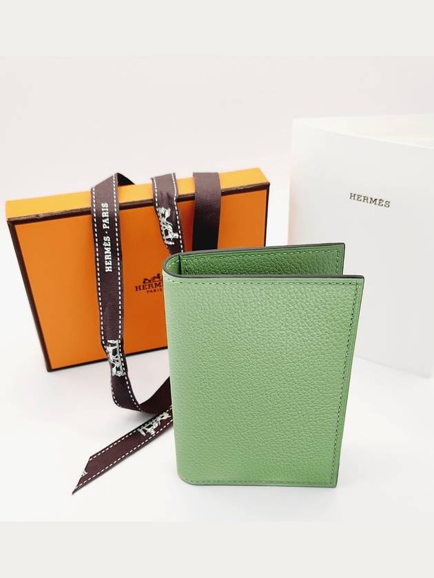 Domestic Department Store Card Wallet MC2 Euclid Evercolor H064949 CA31 - HERMES - BALAAN 1