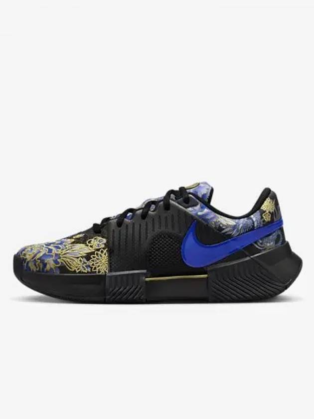 GP Challenge 1 Naomi Osaka Premium Women s Hard Court Tennis Shoes Black Bright Crimson Metallic Gold Racer Blue FN4772 001 698656 - NIKE - BALAAN 1